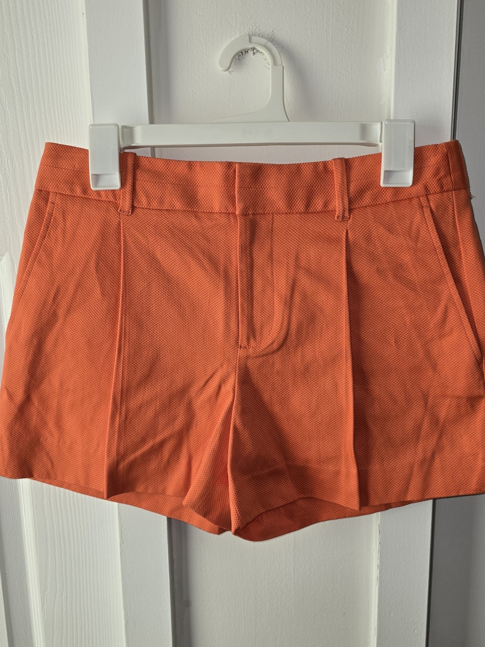 Banana Republic Bright Orange Tailored Shorts